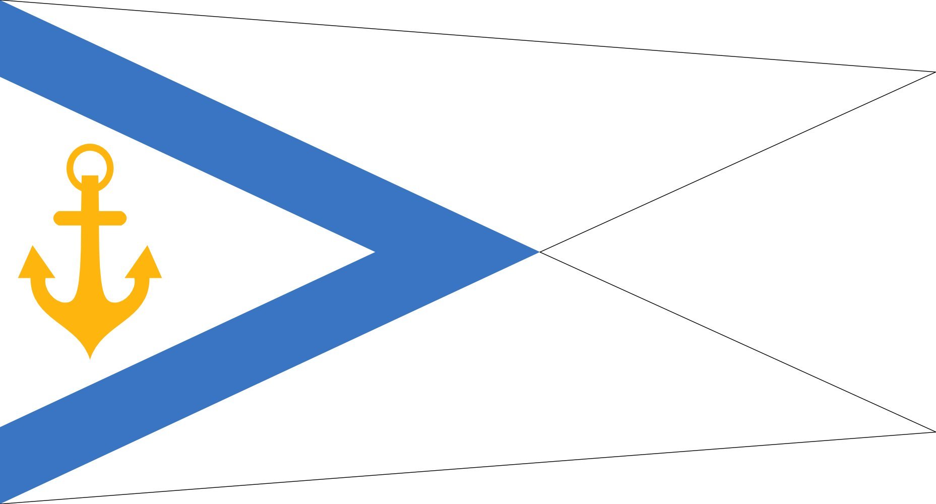 magFlags Duża flaga proporczyk estońskiego szefa sił morskich | flaga krajobrazowa | 1,35 m² | 14,5 m2 | 85 x 160 cm | 89 x 60 cali - 100% wyprodukowano w Niemczech - trwała flaga zewnętrzna