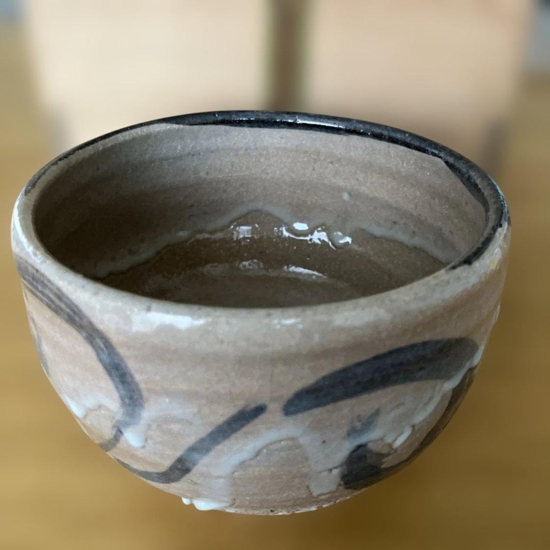 青葉太陽☆唐津焼　絵唐津茶碗　茶道具 Amazon | 青葉太陽唐津焼 絵唐津茶碗 茶道具 | ノーブランド品 | 抹茶