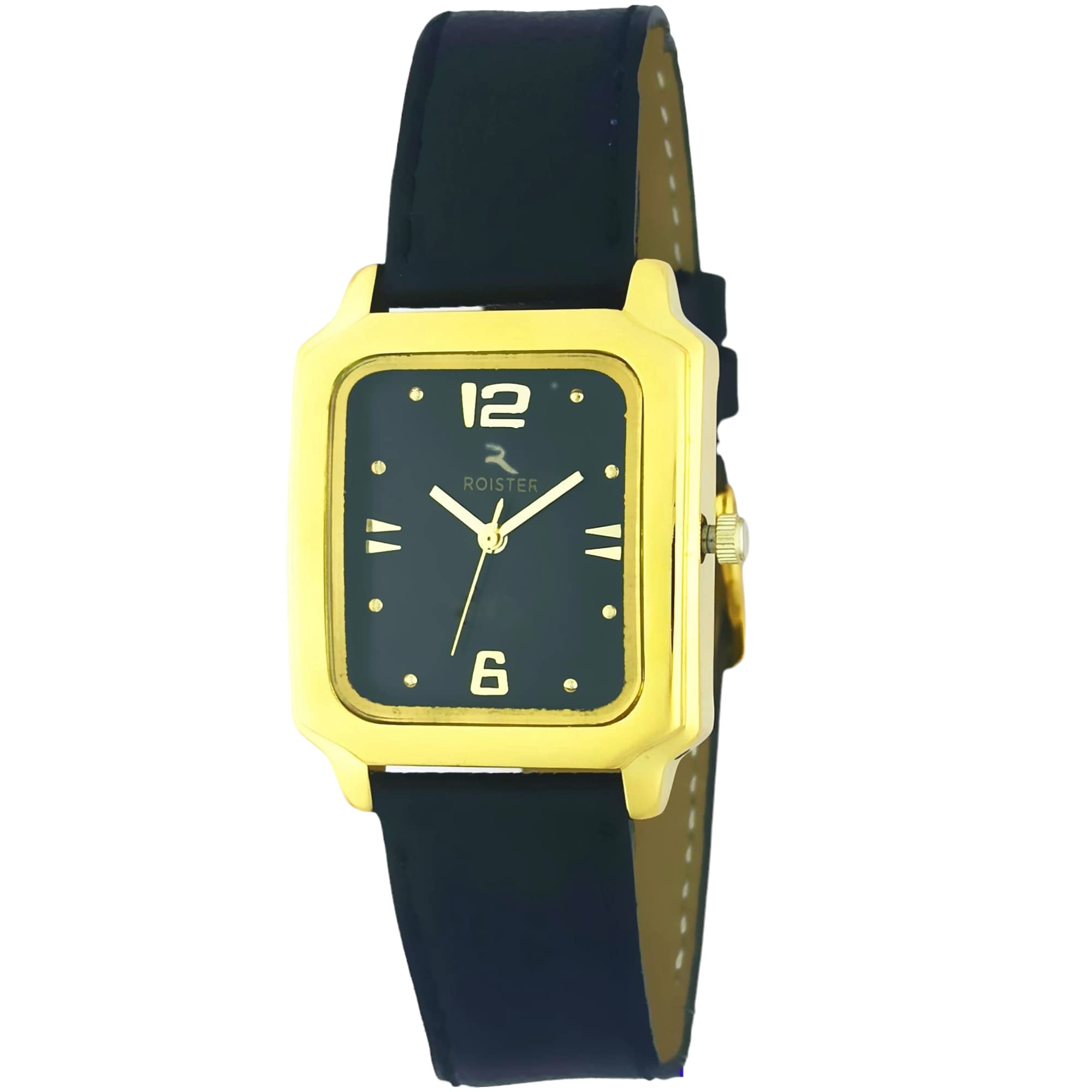 ROISTER Premium Analog Black Dial Black Strap Premium Watch for Women Girls - RT-3001 (B0BFNY5Y1X) Amazon Price History, Amazon Price Tracker