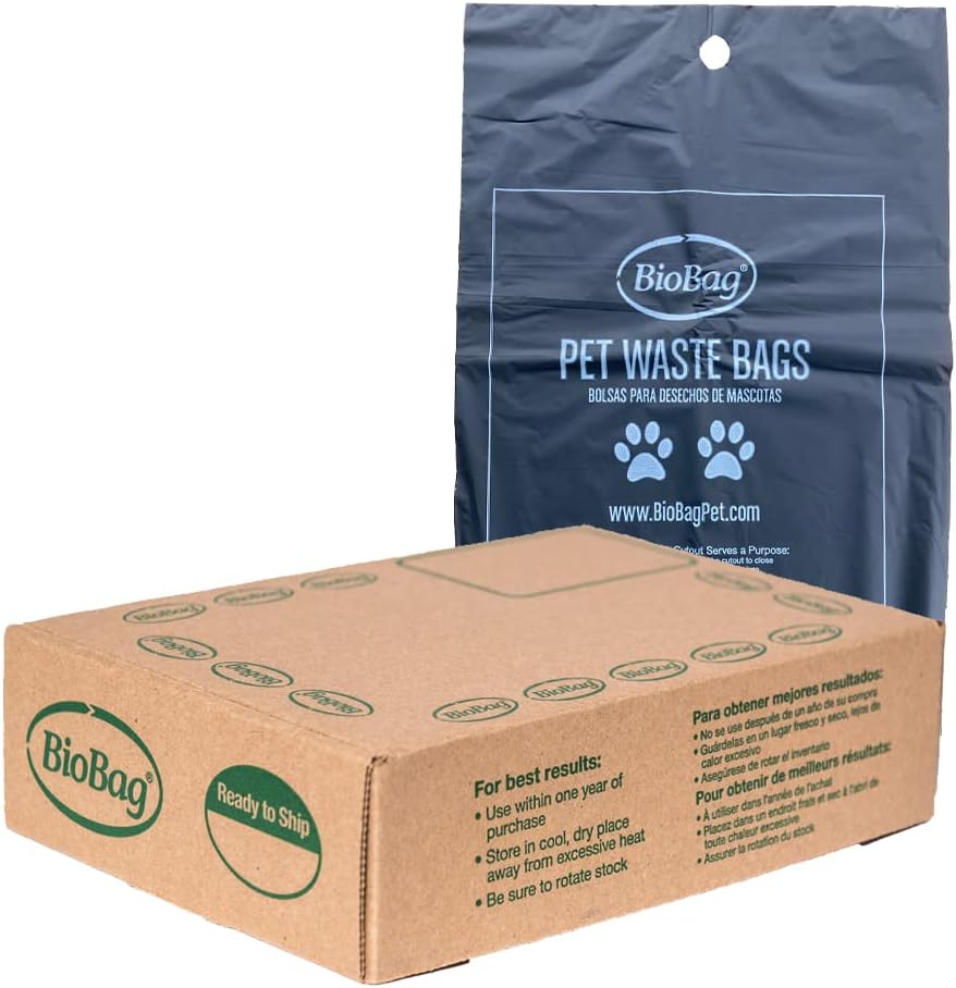 Premium Pet Waste Bags, Standard Size, 200 Count, Great For All Dog Breeds, Fits in Standard Park Dispensers