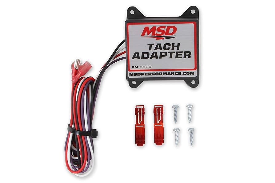 Diesel Tachometer MSD 8920 Tach Adapter, Magnetic Trigger