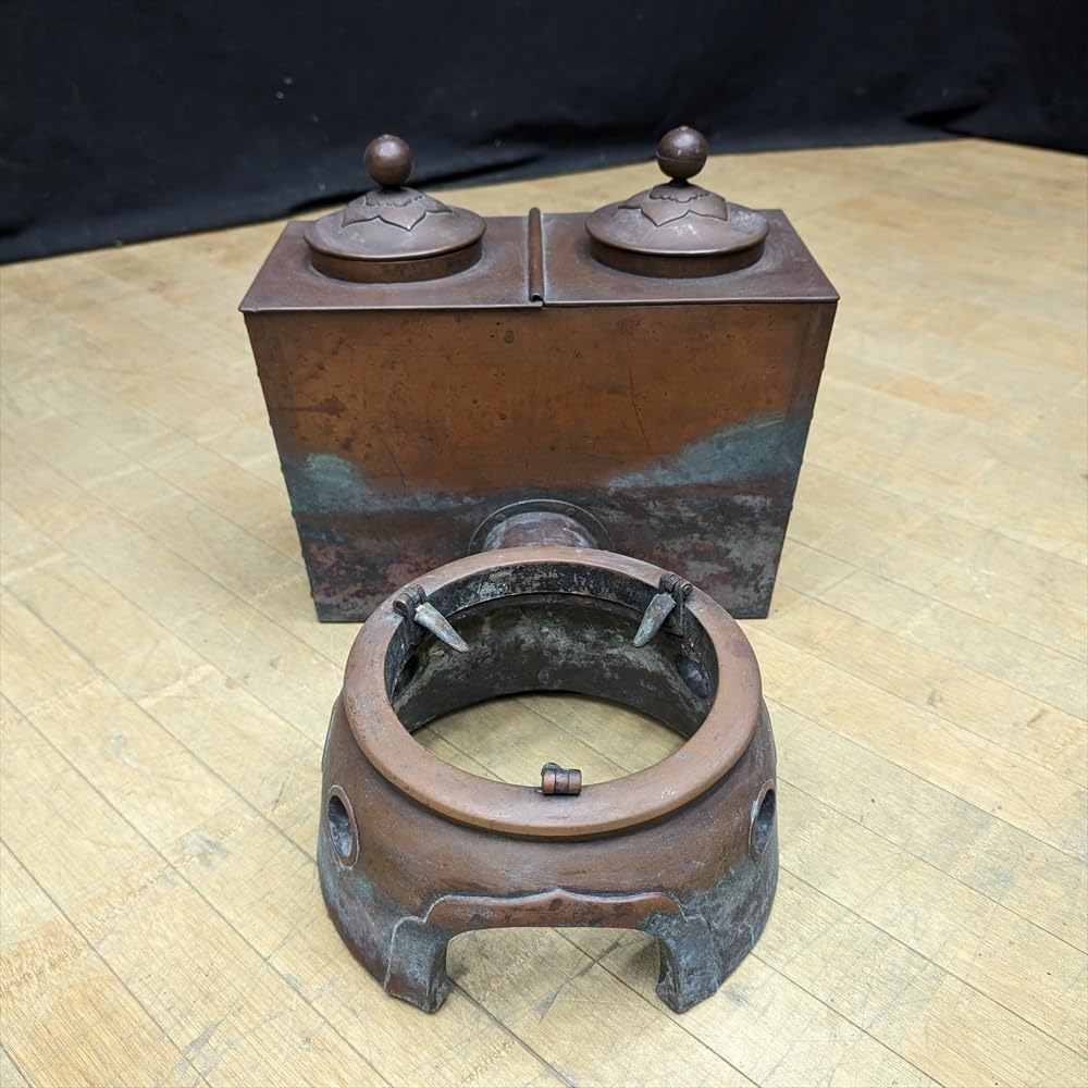 返信の早い方優先！！ アンティーク レトロ 囲炉裏？江戸火鉢？ 鉄瓶