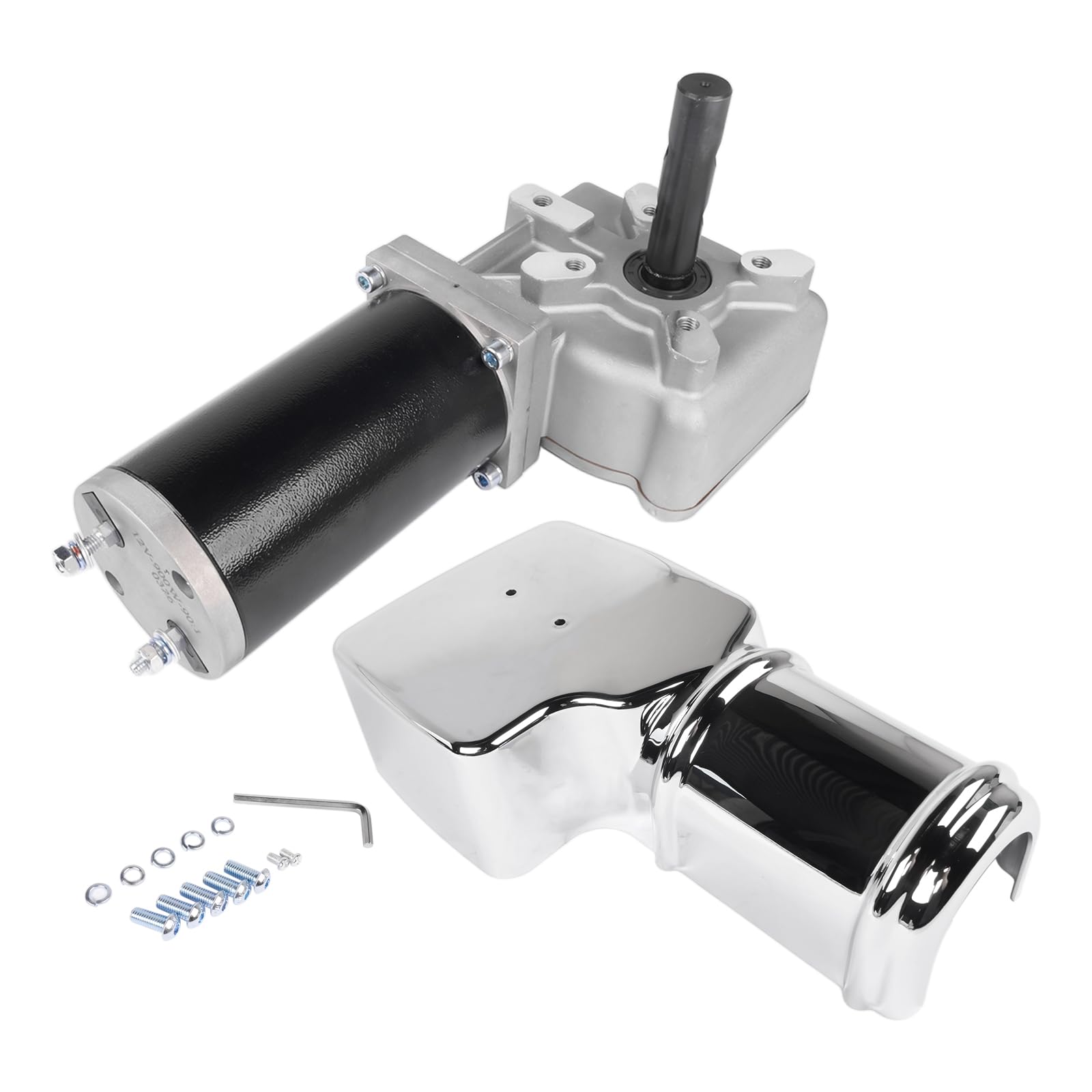 5543895 12V Tarp Gear Motor 900W 90:1 Coppia elevata, 40 RPM Elettrico Tarp Motore Sostituzione, Alloggiamento Resistente alle intemperie con Ingranaggio Bronzo per Dump Truck Tarp Systems