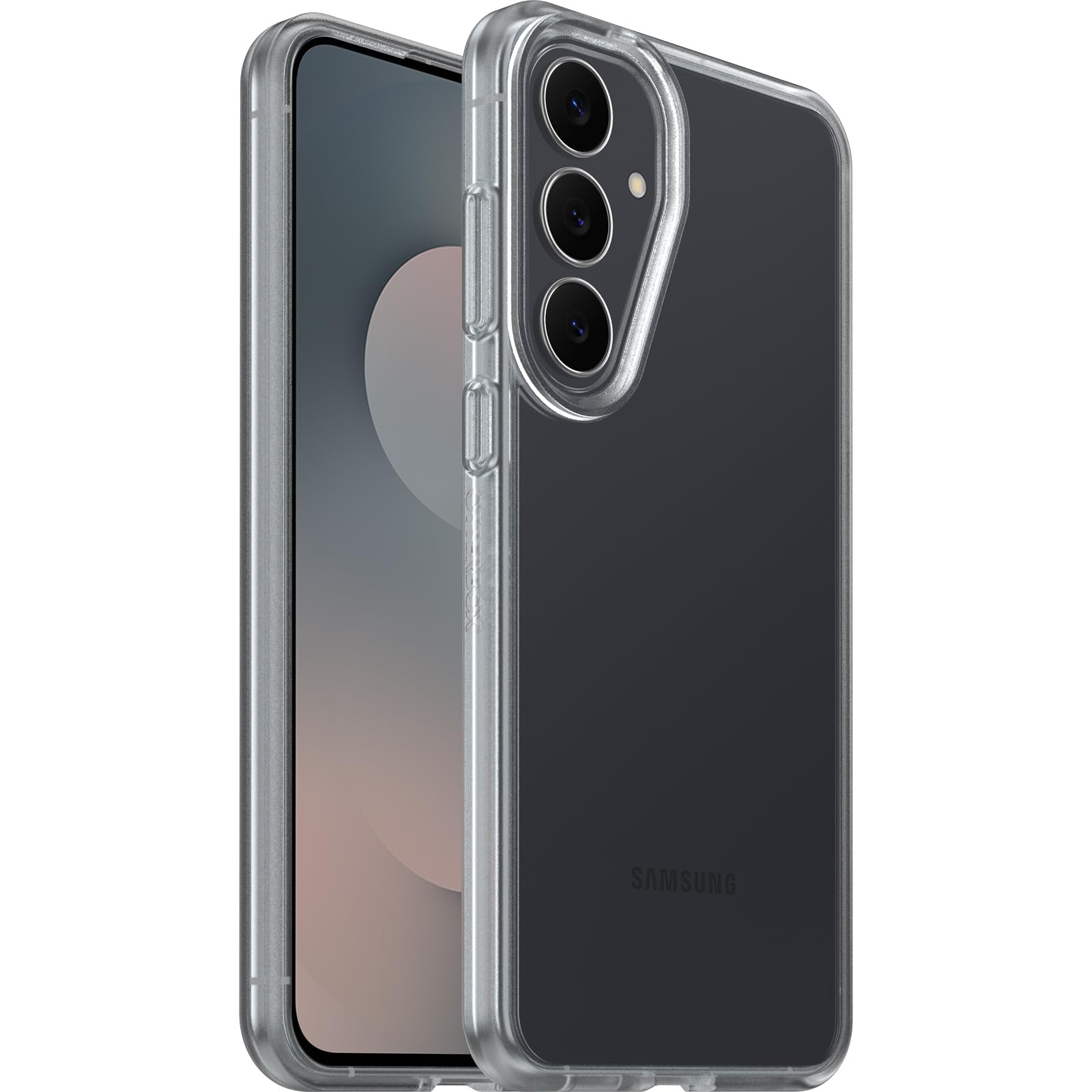 OtterBox React Series Case for Samsung Galaxy S25 FE, Shockproof, Drop proof, Ultra-Slim, Protective Thin Case, Tested to Military Standard, Clear