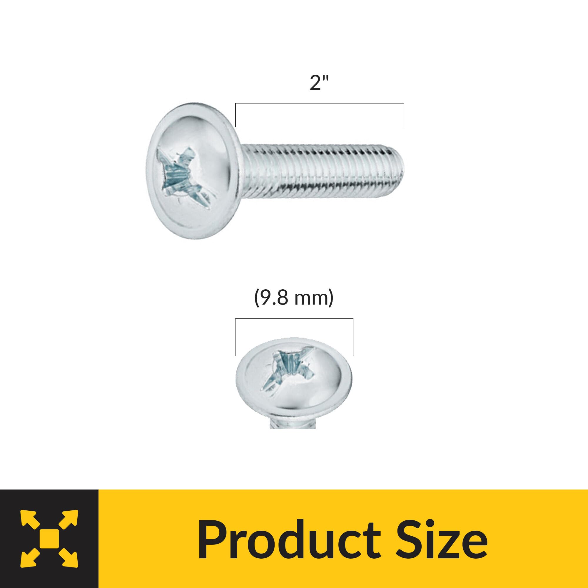 Brixwell SRW444900001 Decorative Hardware Screw 2