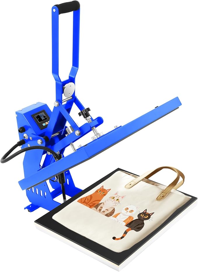 Prensa Térmica Bacacoo 5 en 1, 20x16 pulgadas, 360° Swing Away miniatura 9