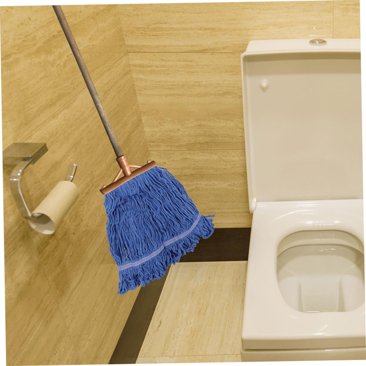 Mobestech 2 Pezzi Testa Ricambio per Mop Assorbente Acqua Accessorio per Pulizia Testa per Mop Facile Installazione e Ottimi Risultati Pulizia