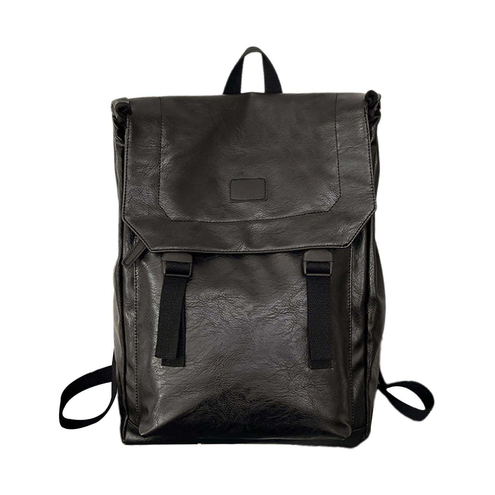Sac à dos ordinateur portable capacité école voyage cuir PU étudiant mode université - 8