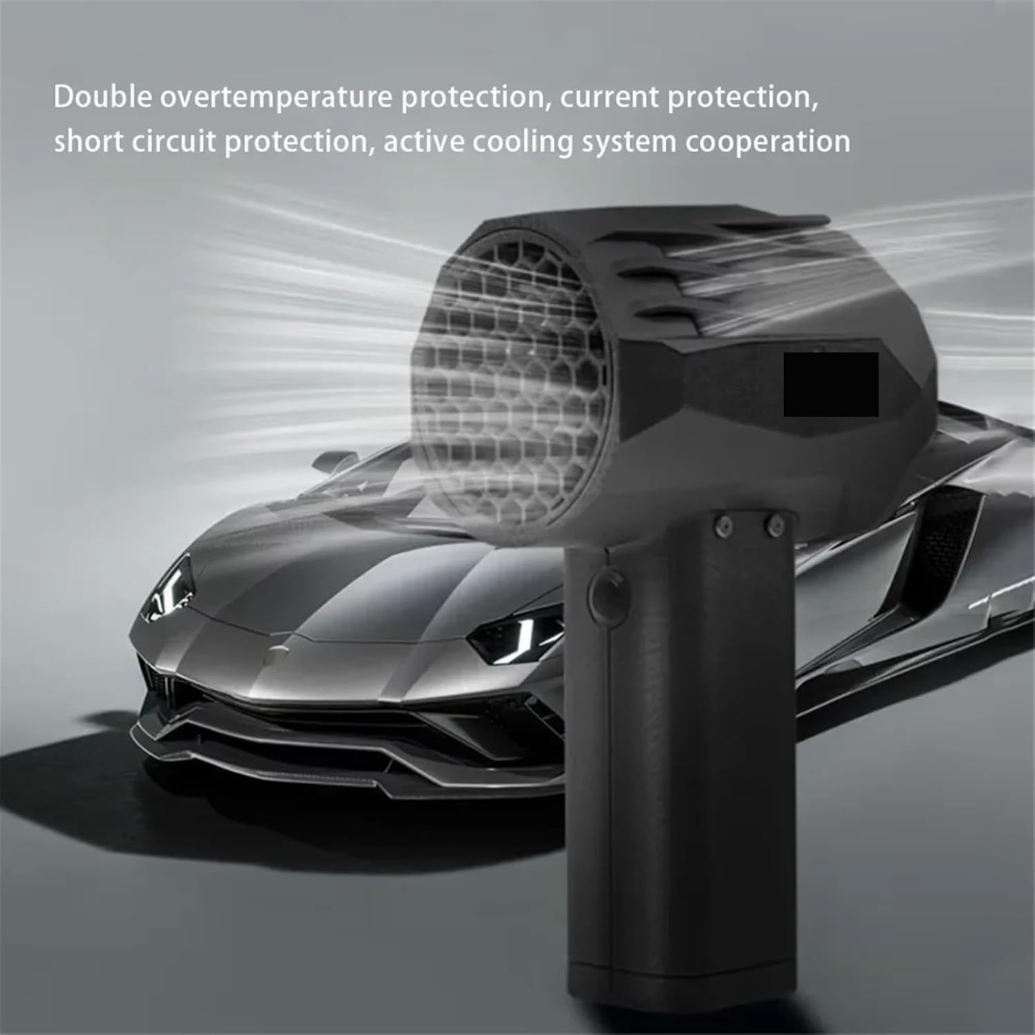 Handheld Blower, Mini Turbo Fan Thrust/car Blower Handheld Turbojet Fan Brushless Motor Duct Fan,for PC,Keyboard,House,Outdoor & Car