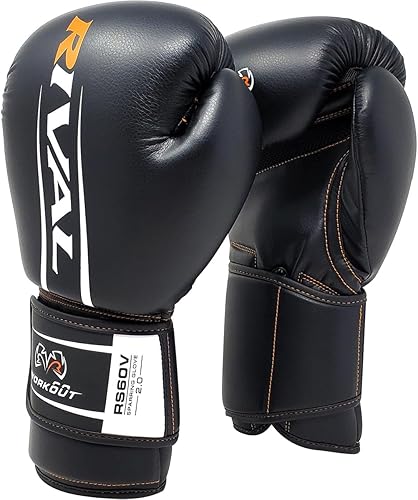 Miniatura 3 de RIVAL Guantes de entrenamiento de boxeo RS60V 2.0, cierre de gancho y bucle, superficie de perforación más grande para máxima protección