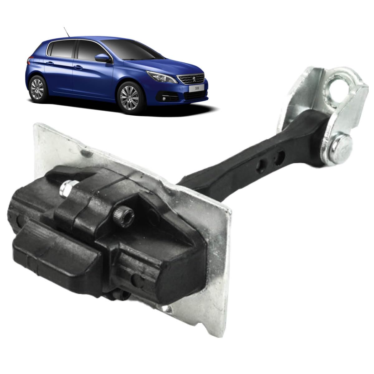 Tirant de porte Peugeot 308 resout claquement portiere avant gauche droit 9677466980