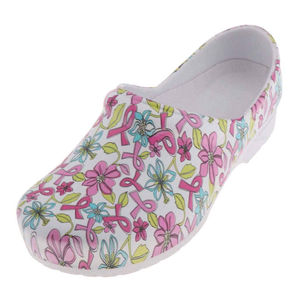 calandis CALANDIS™ Womens Print Nursing Shoes Work Shoes Soft Insole Beach Clogs Shoes 39 | Occupational | Womens Shoes-picture-50