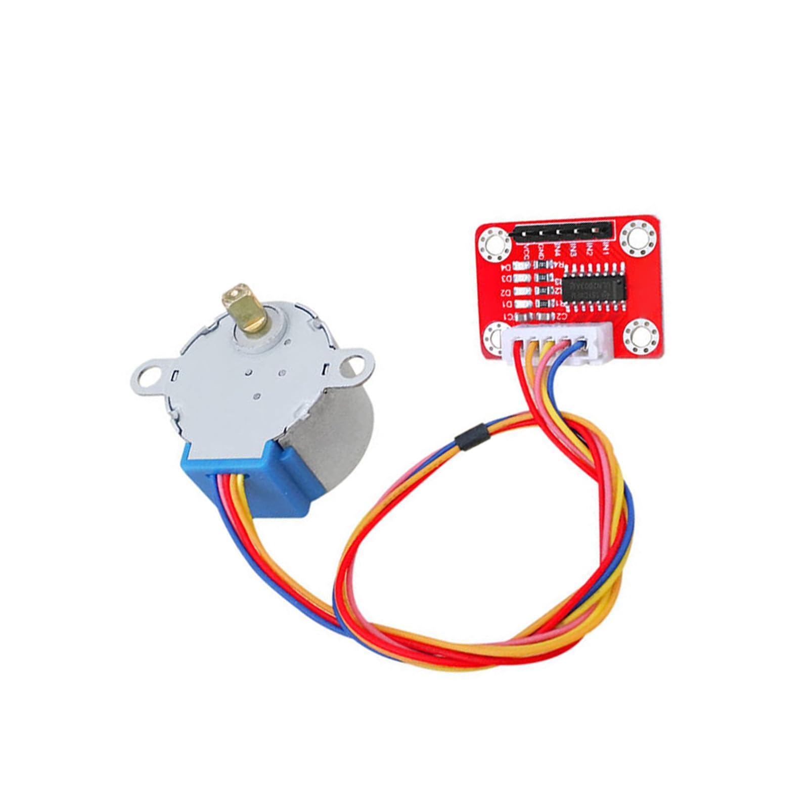 Ljmyy ULN2003 Stepper Motor Driver Board & Gear Reduction Stepper Motor Simple Installation for Robotics & Automation Projects