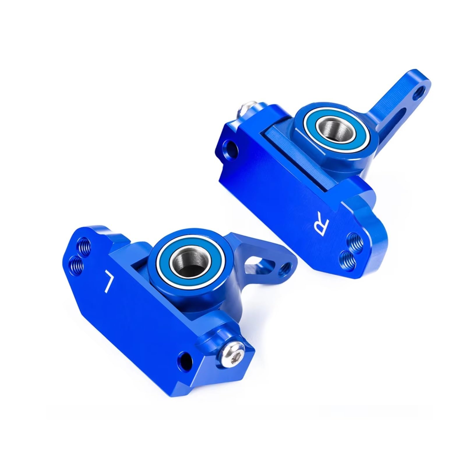 PièCes Voiture Rc Pour Slash Pour Stampede Pour Rustler 1/10 Avant Métal Bloc Chasse Blocs Direction Fusée D'essieu Arrière Kit Supports Voiture RC Pièces Détachées