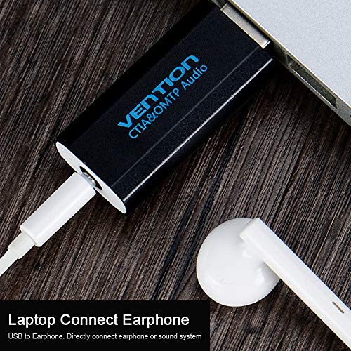 Docooler VENÇÃO USB Placa de Som Externa com 3.5mm Stereo Fone De Ouvido Mic Adaptador de Driver-fre