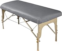 Vista 2 de ForPro Professional Collection Sábana bajera ajustable de microfibra de alta calidad, gris frío, ultraligera, resistente a las manchas y a