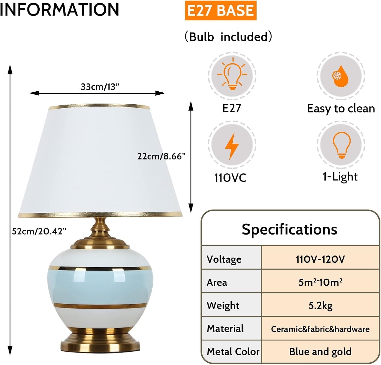 Uroczy ceramiczny lampa stołowa nowoczesna lampa stołowa w złotym wykończeniu do salonu lampa nocna z białym abażurem z tkaniny obok lampy biurkowej