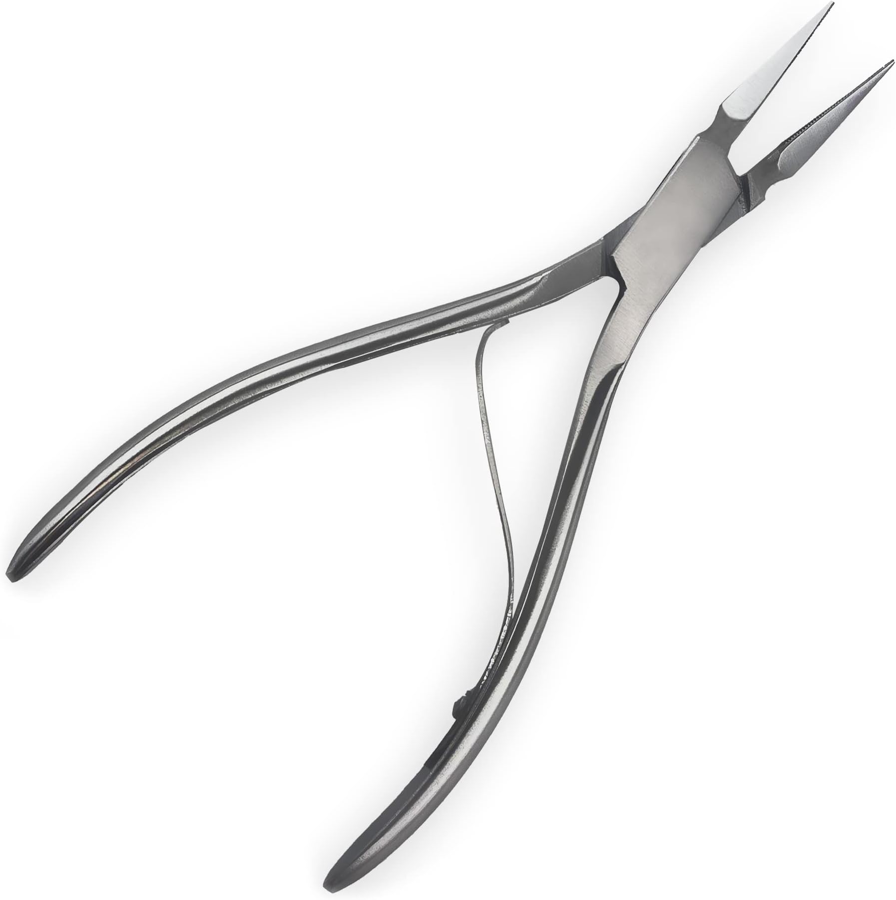 Virtus Splinter Forceps 6" Straight Serrated FINE Point, Spring Action