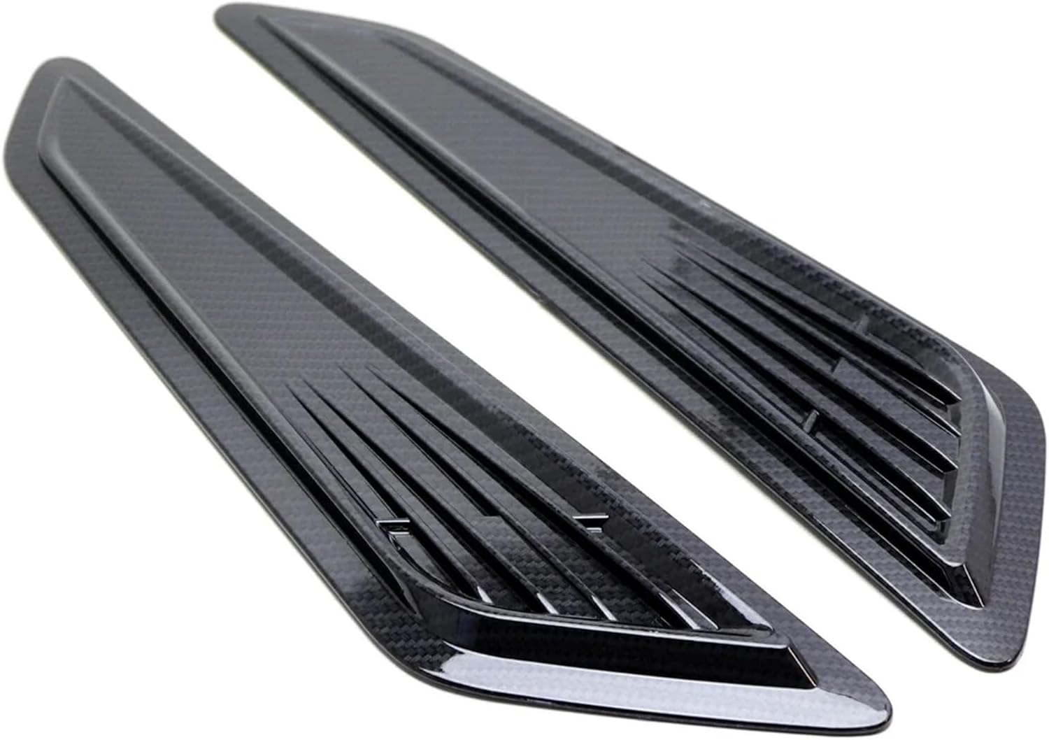 Compatible with Chevrolet Camaro Gen 6 LT LS RS 2016-2021 Car Accessories Front Engine Hood Air Vent Scoop Cover Sticker Decoration Trim (Black)