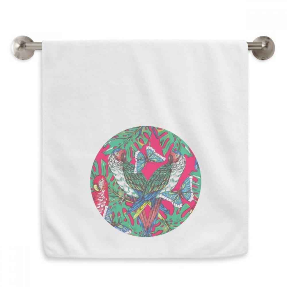 Serviette débarbouillette ciel rose heureux pour un réveil poétique