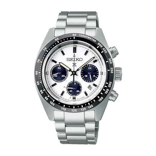 SEIKO Relógio masculino SSC813 Prospex com cronógrafo solar