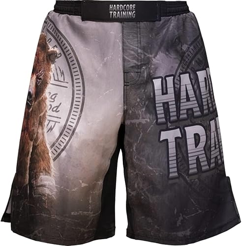 Miniatura 6 de Hardcore Training Sakura - Pantalones cortos de lucha para hombre, boxeo, artes marciales mixtas, combate, bj, grappling, fitness, Muay Thai,