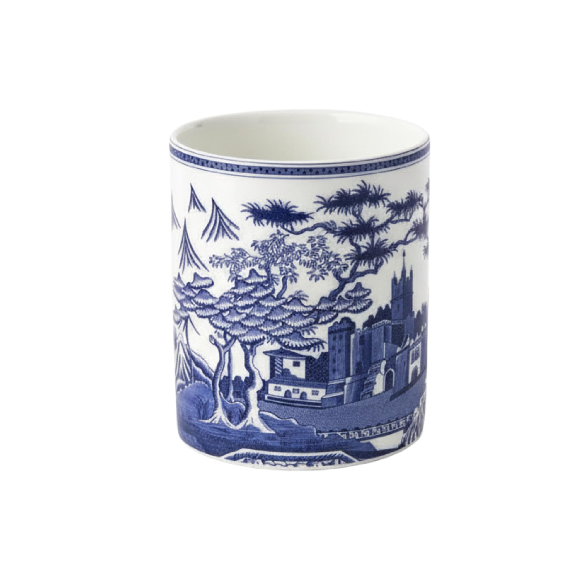 Amazon.com | Spode Blue Room 16oz Porcelain Tea Mug, Gothic Castle