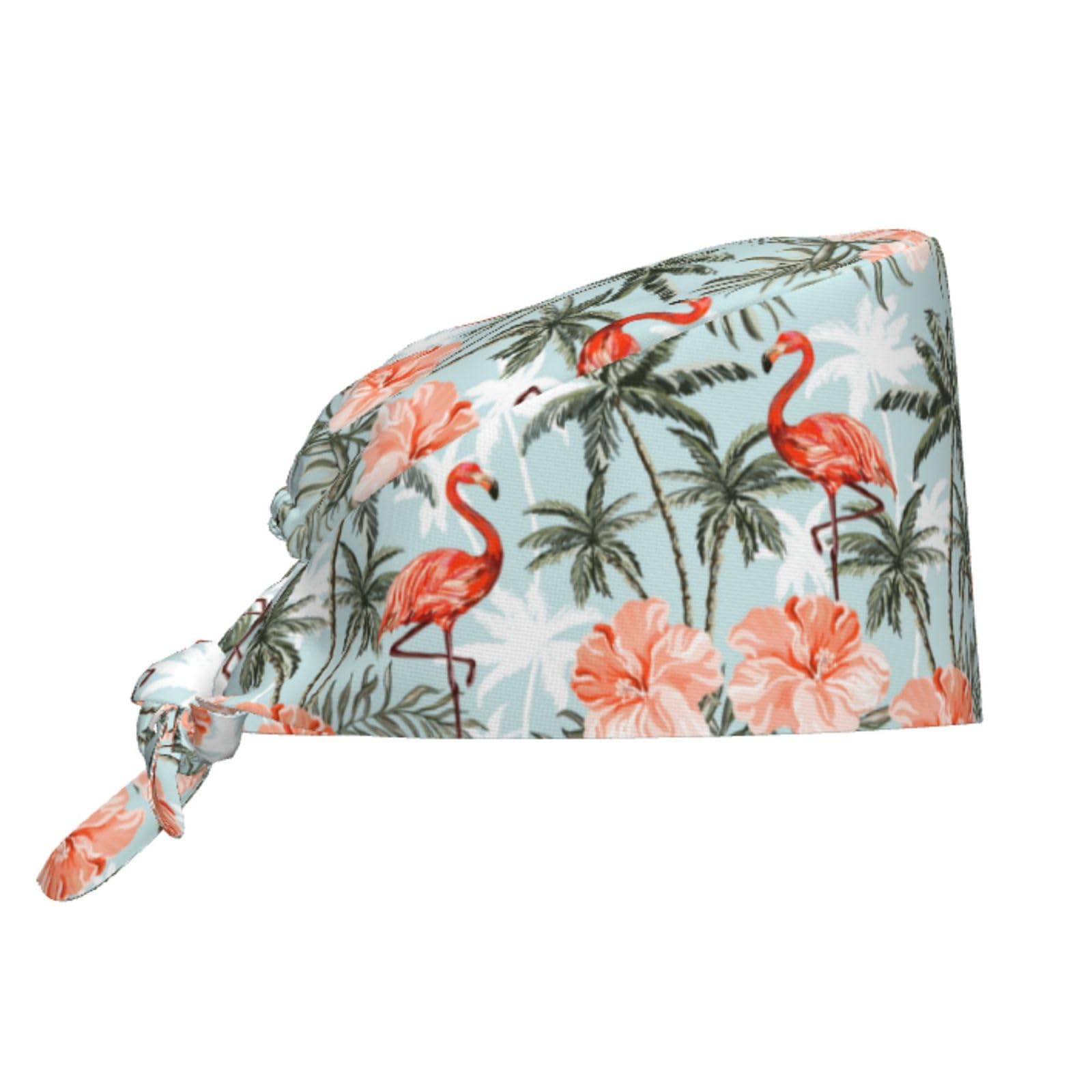 Surgical Caps Men Women, Scrub Cap with Sweatband Adjustable