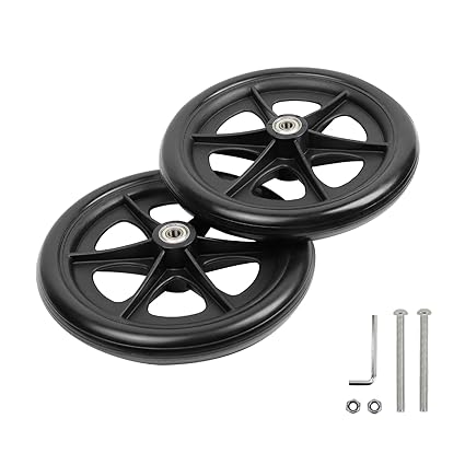 Savagrow 2Pcs Rollator Wheel Replacement 8