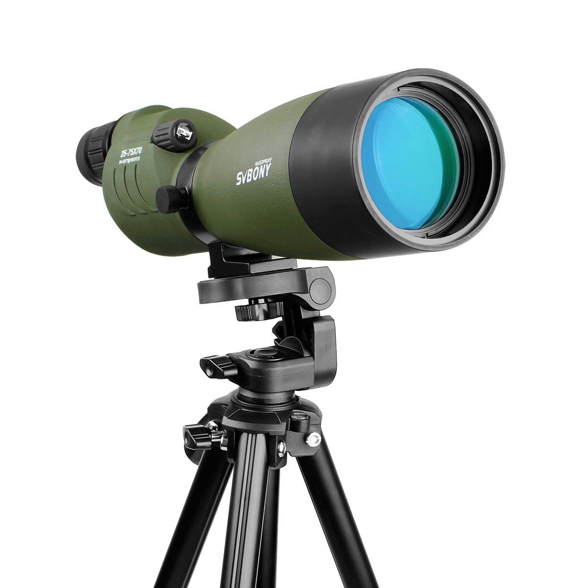 【美品】SVBONY SV17 25-75X70MM SV28PLUS 20-60x80 Spotting Scope With SLR Camera Photography