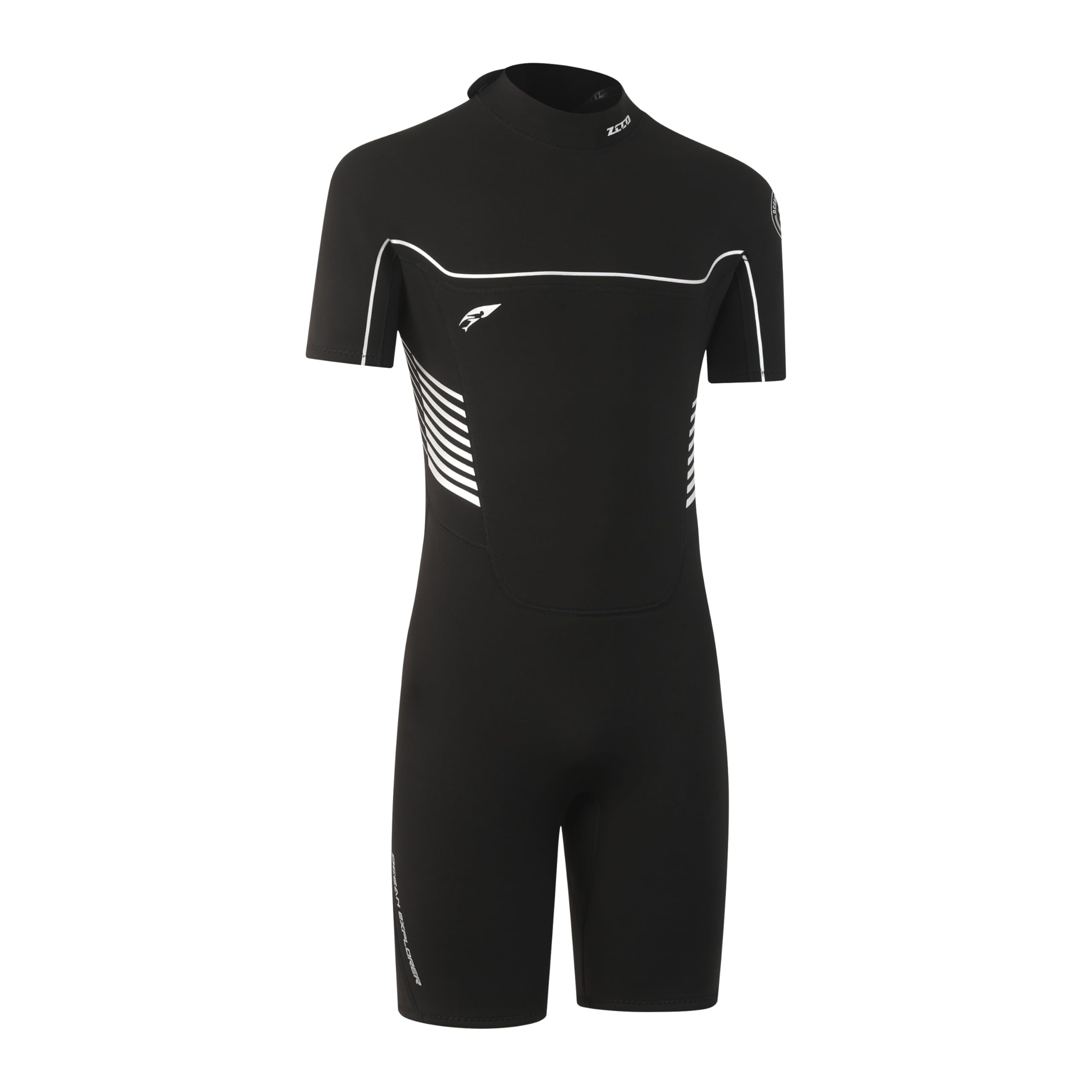 ZCCO Muta Shorty per uomo e donna, 3/2 mm, mute corte in neoprene per acqua fredda, mute per immersioni surf, snorkeling, kayak, sport acquatici