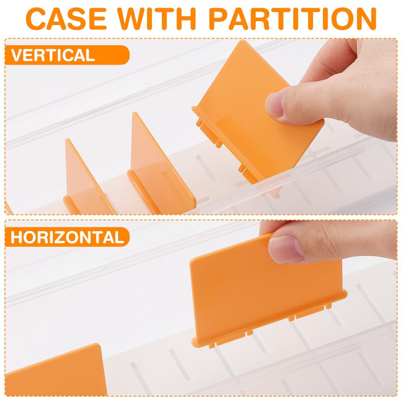 Petite boîte de rangement pour médicaments, transparente, portable Petite boîte de rangement pour médicaments, transparente, portable