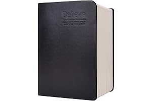 SAYEEC 720 Pages College Ruled Leather Writing Journal Hardcover Notebook