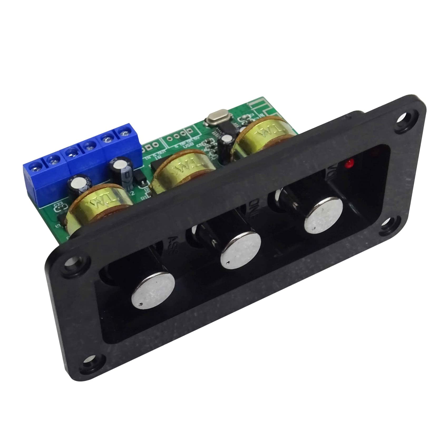 10X Carte Audio de Puissance D'Amplificateur Bluetooth 20Wx2 Amplificateurs Sonores D'Ampli Stéréo AUX U Décodeur