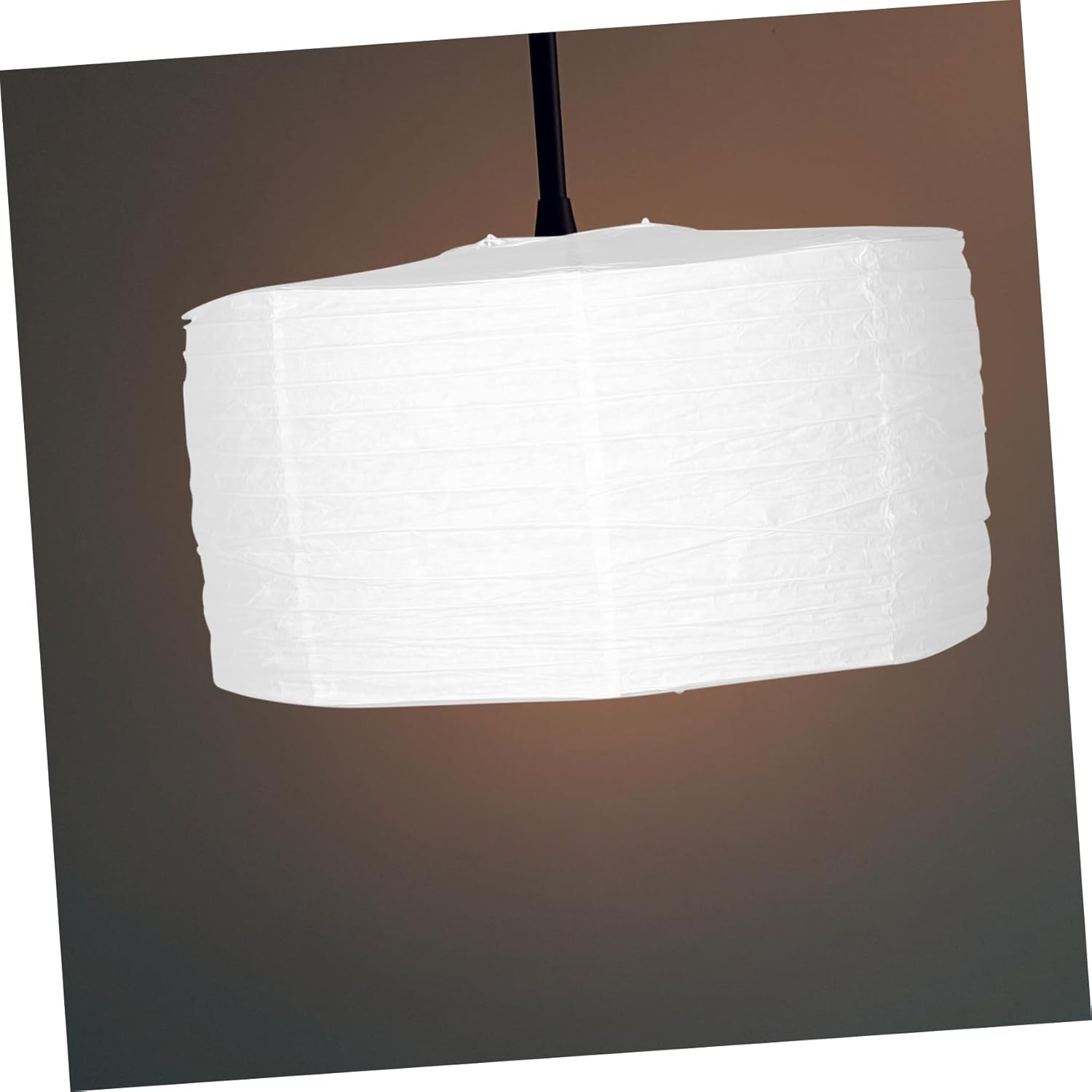 Paper Lantern Lamp Shade Stylish Drum Design for Bedroom Living Room and Study Decoration Indoor Light Fixture for Use