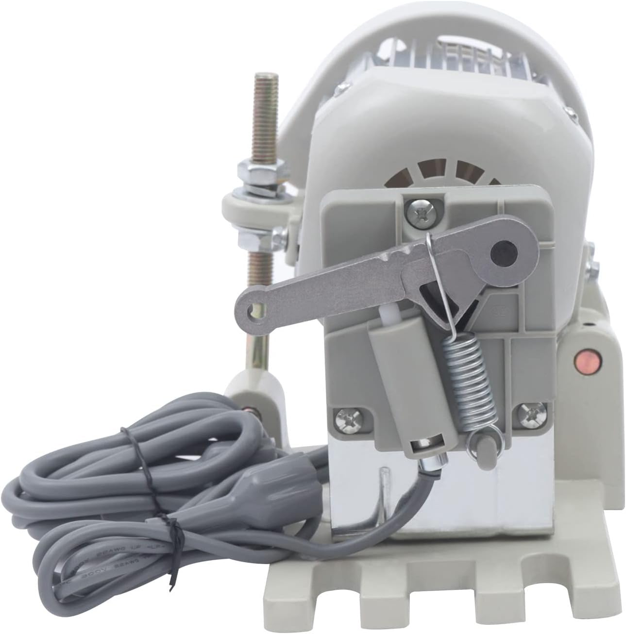 Motor with speed adjustment lever