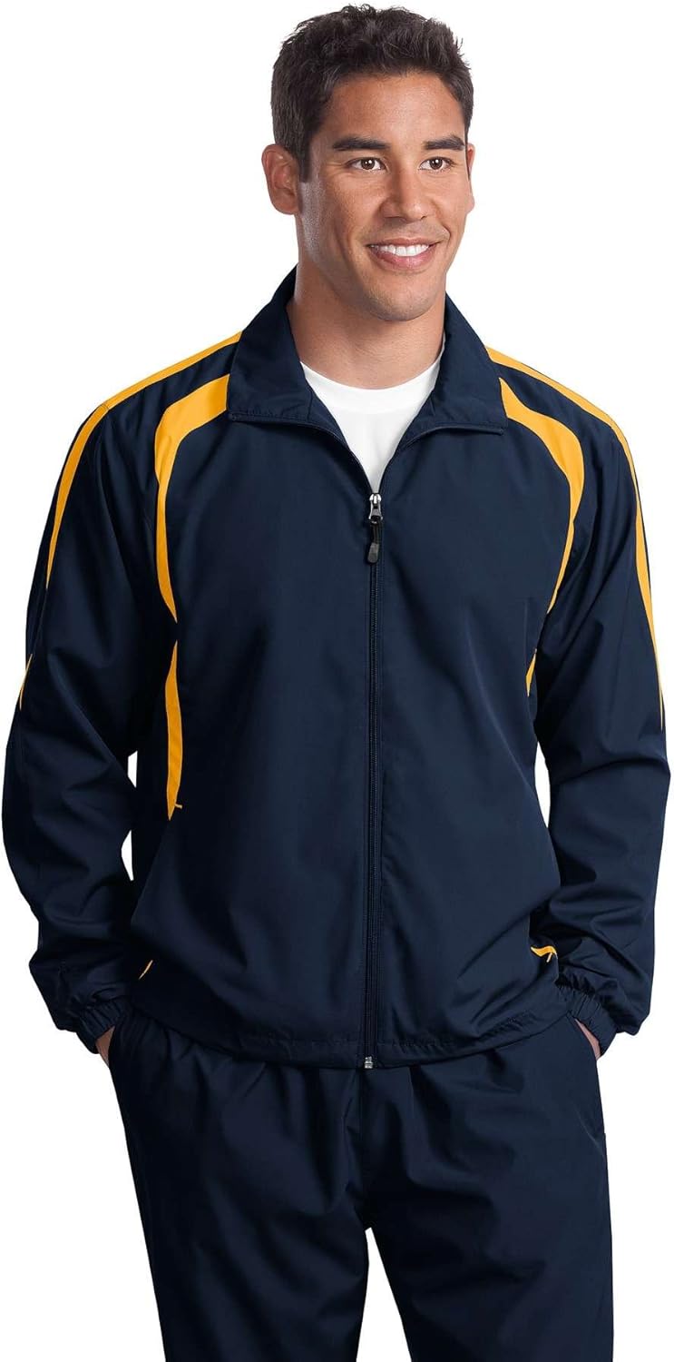 Sport-Tek - Colorblock Raglan Jacket. at  Men’s Clothing store