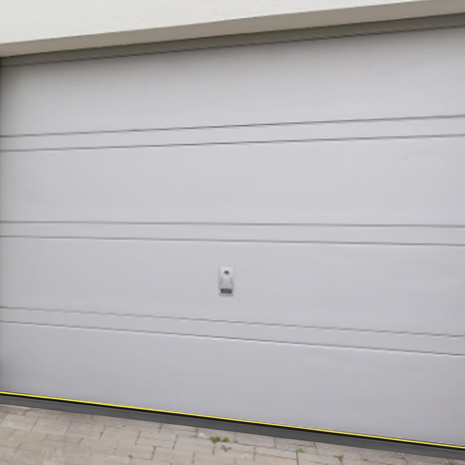 Garage Door Seal Bottom Rubber Threshold Seal Heavy Duty 80x18mm Weatherproofing Strip for Uneven Floors 5m Weather Stripping for Garage Doors