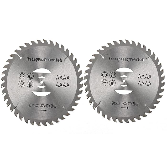 Buy 6" Circular Brush Cutter Blade Weed Eater Attachments Replacement