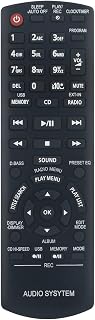 N2QAYB000637 Replacement Remote Control Applicable for PANASONIC Audio System SA-AKX34PH SA-AKX34PN SA-AKX72PH SA-AKX72PN SA-AKX52PH SA-AKX52EB SA-AKX95LMK SA-AKX34LM-K SA-AKX32PH SA-AKX74LM-K