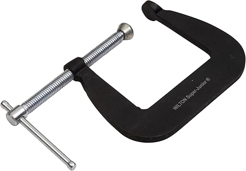 Miniatura 4 de Wilton Abrazadera en C Super-Junior, Apertura de 2-12", Garganta de 2-12", 850 Lbs. Fuerza de sujeción (Modelo 56)