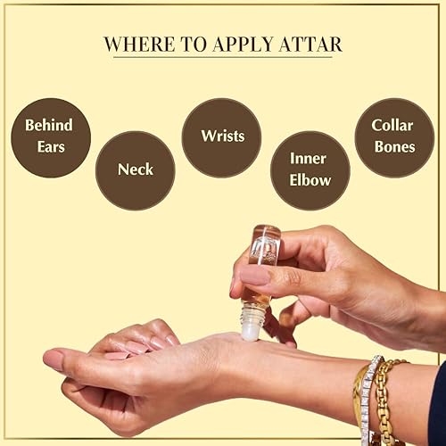 Miniatura 5 de Oud Bakhoor caja variada y juego de aceite Attar de Dukhni | Auténticos aceites de incienso árabe y fragancias | 30 piezas bakhoor y 6 botellas de