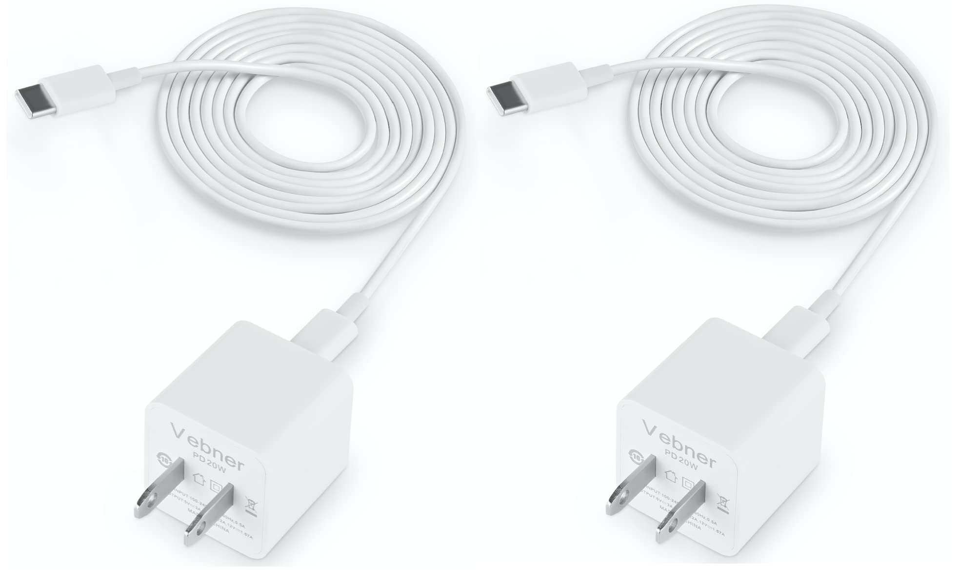 Power Cable Compatible with Eero Dual-Band Mesh WiFi System (2-Pack)
