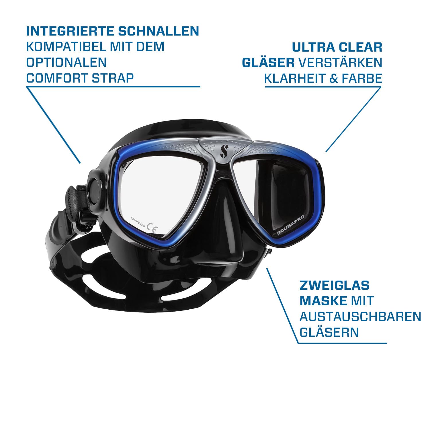 Scubapro Zoom EVO Tauchmaske