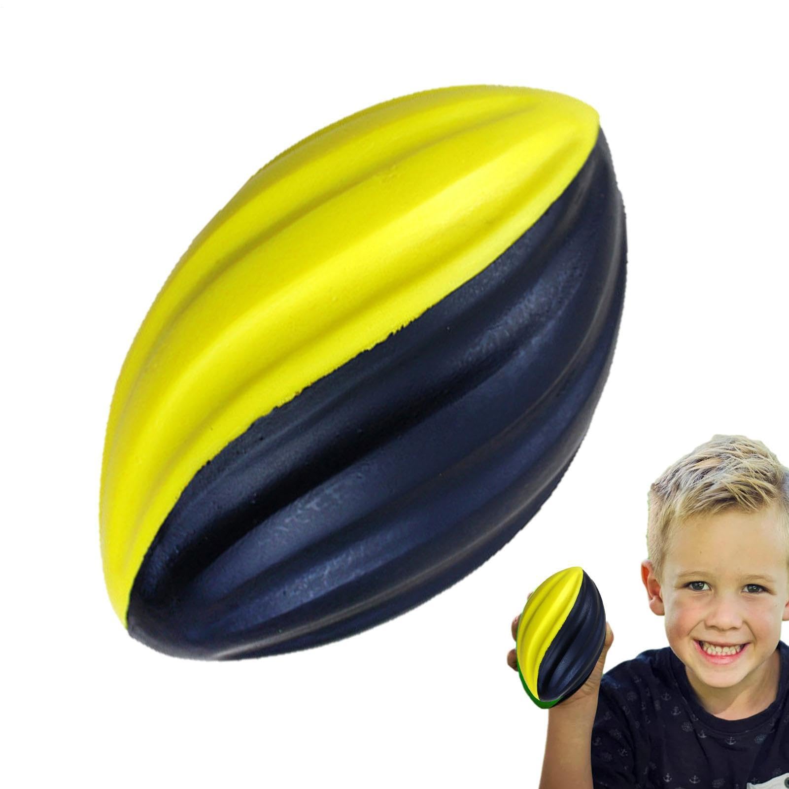 Rugbys Ball for Kids, 5 Inch Soft Training Ball, Slow Rebound Sports Toy