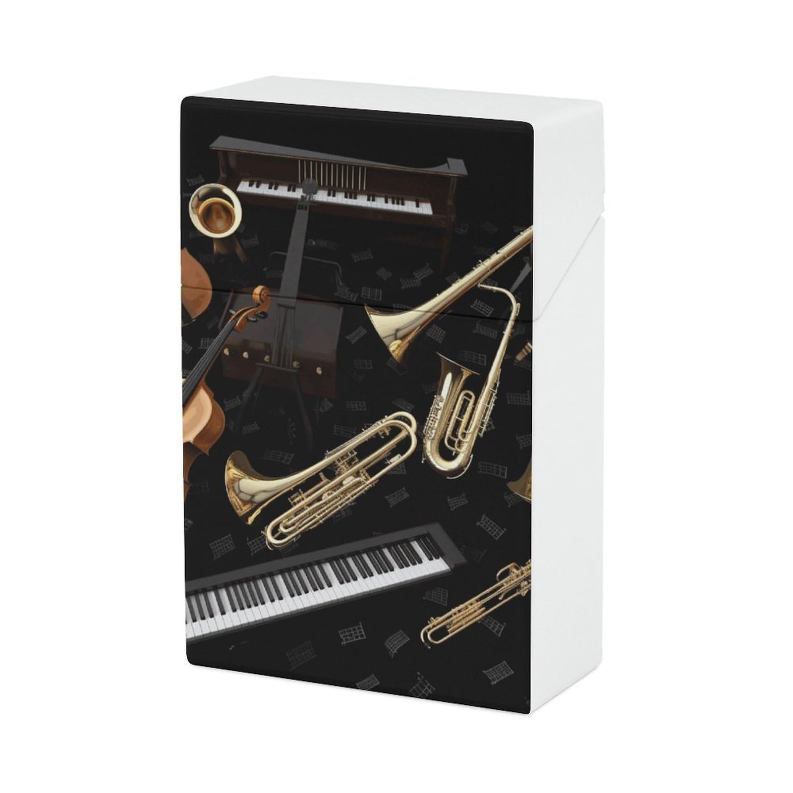 Amazon.com: Musical Instruments Cigarette Case Premium Waterproof Cigarette  Box Hard Cigar Protective Cover Box Portable Cigarette Holder Compact and  Lightweight Design for Travel Outdoor : Health & Household