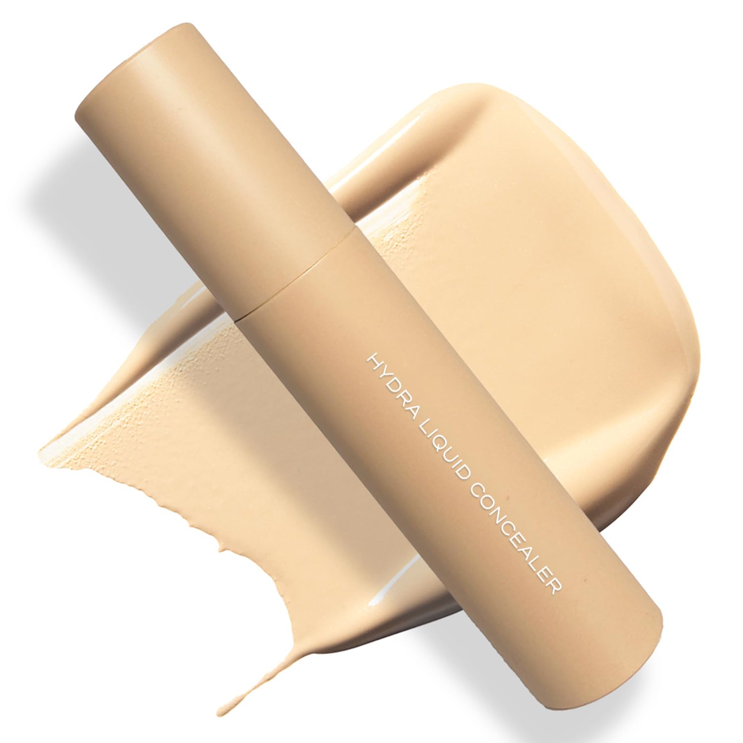 Liquid-Cream Concealer for Under-eye Dark Circles & Pigmentation, Full Coverage, Under Eye Cream with Bakuchiol, Easily Blendable, Highly Pigmented, Natural, All Indian Skin Types - HC3, 6.5ml