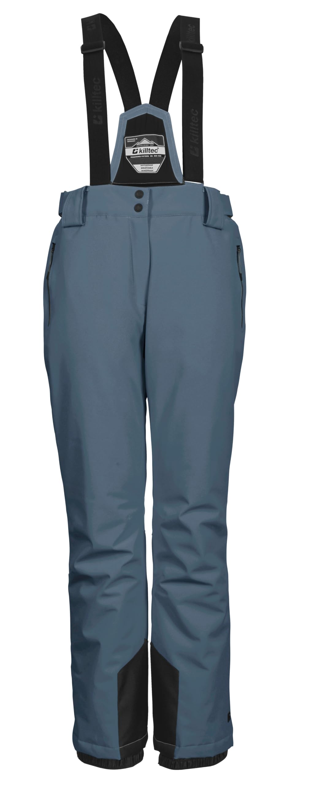Killtec Damen Skihose/Funktionshose mit abnehmbaren Trägern, Kantenschutz und Schneefang Ksw 249 Wmn Ski Pnts_erielle