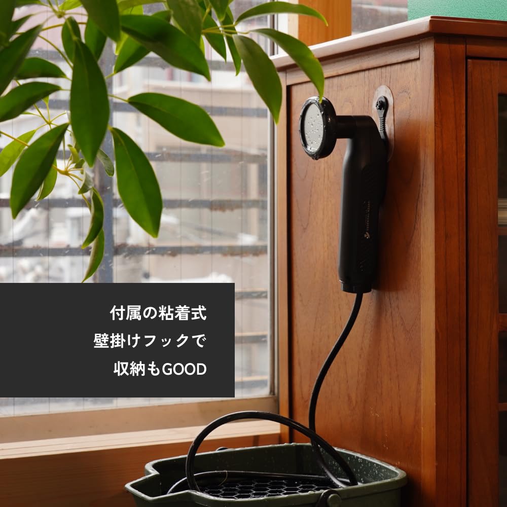 Amazon | 【BARREL】ポータブルシャワー USB充電式 水量調整 電動