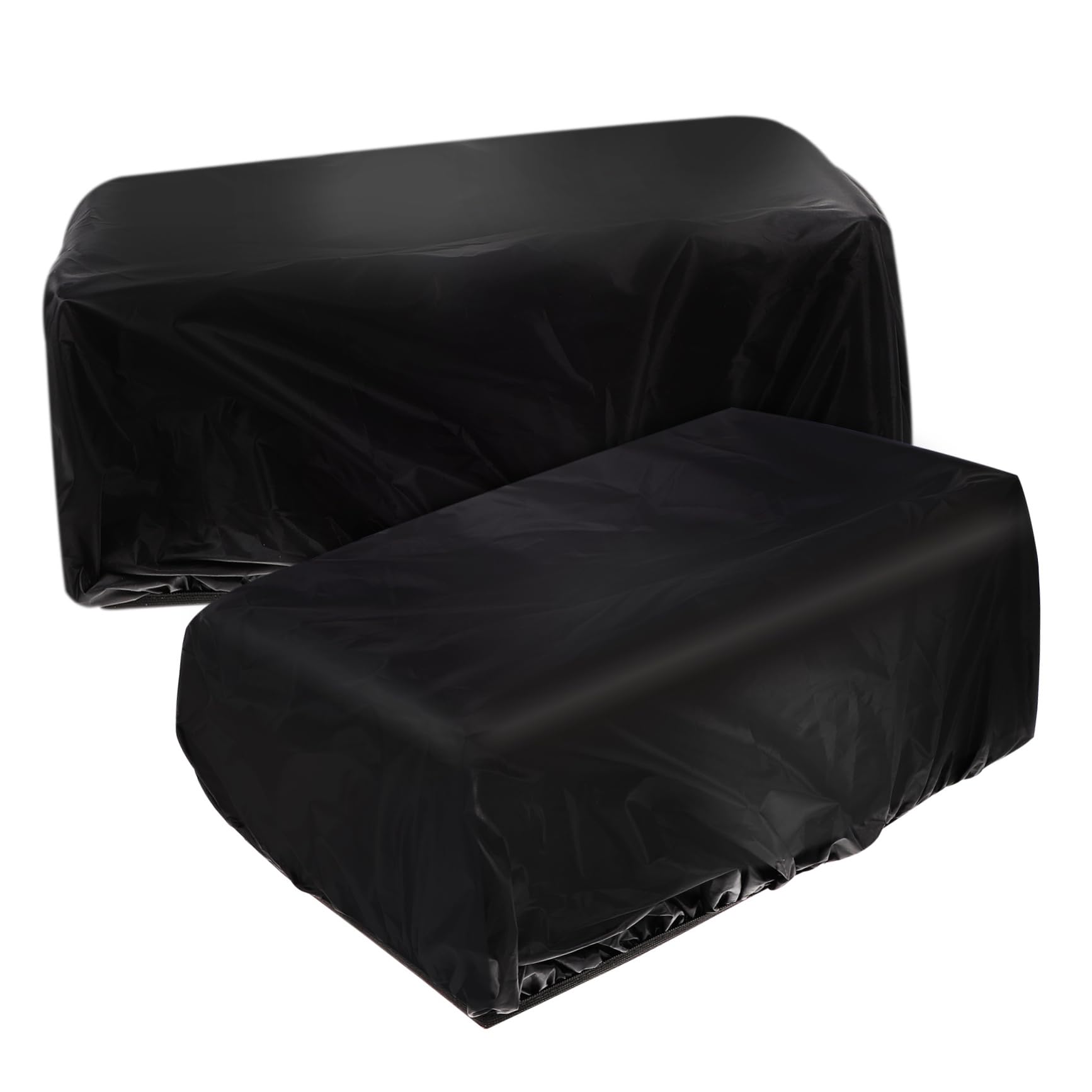 Cabilock 2Pcs Electric Bike Basket Covers Protection for Rear Bicycle Baskets Versatile Stretchable for Tricycles Easy to Install and Remove Shields from Rain